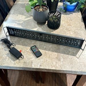 Coralife Seascape LED Aquarium Light, Adjustable 30-36"